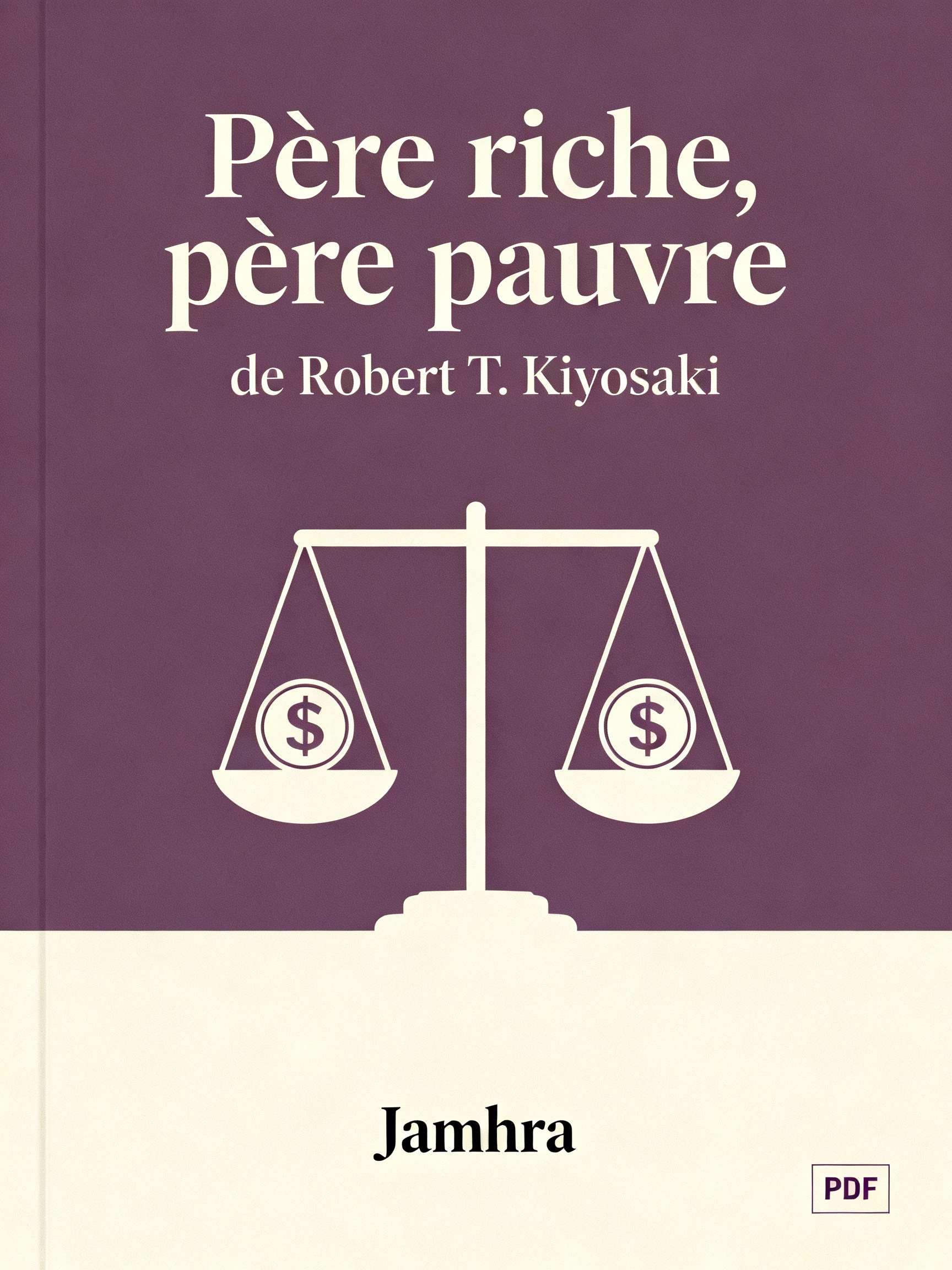 Père riche, père pauvre PDF de Robert T. Kiyosaki